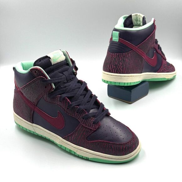 Wmns Nike Dunk Hi Skinny Print 'Purple Dynasty' - Picture 5 of 10